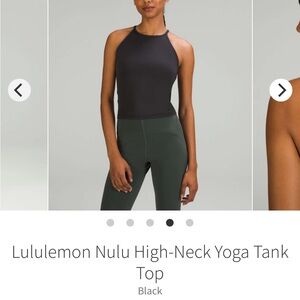 Lululemon Nulu High Neck Yoga Tank Top